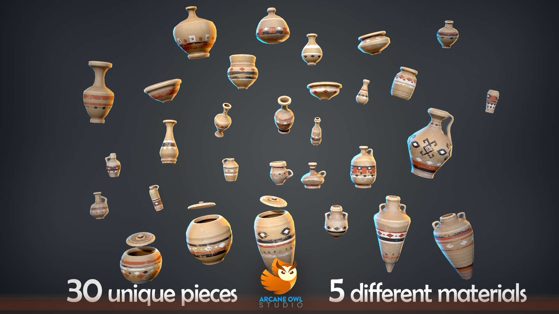 Stylized Jars, Pots & Vases | Fab