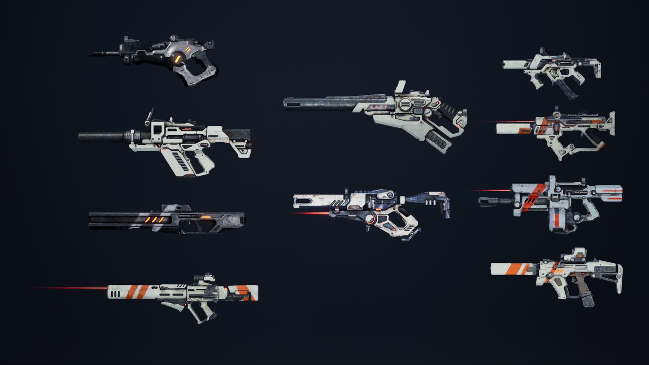 Media 1 for listing Sci Fi Pack Gun Vol.1
