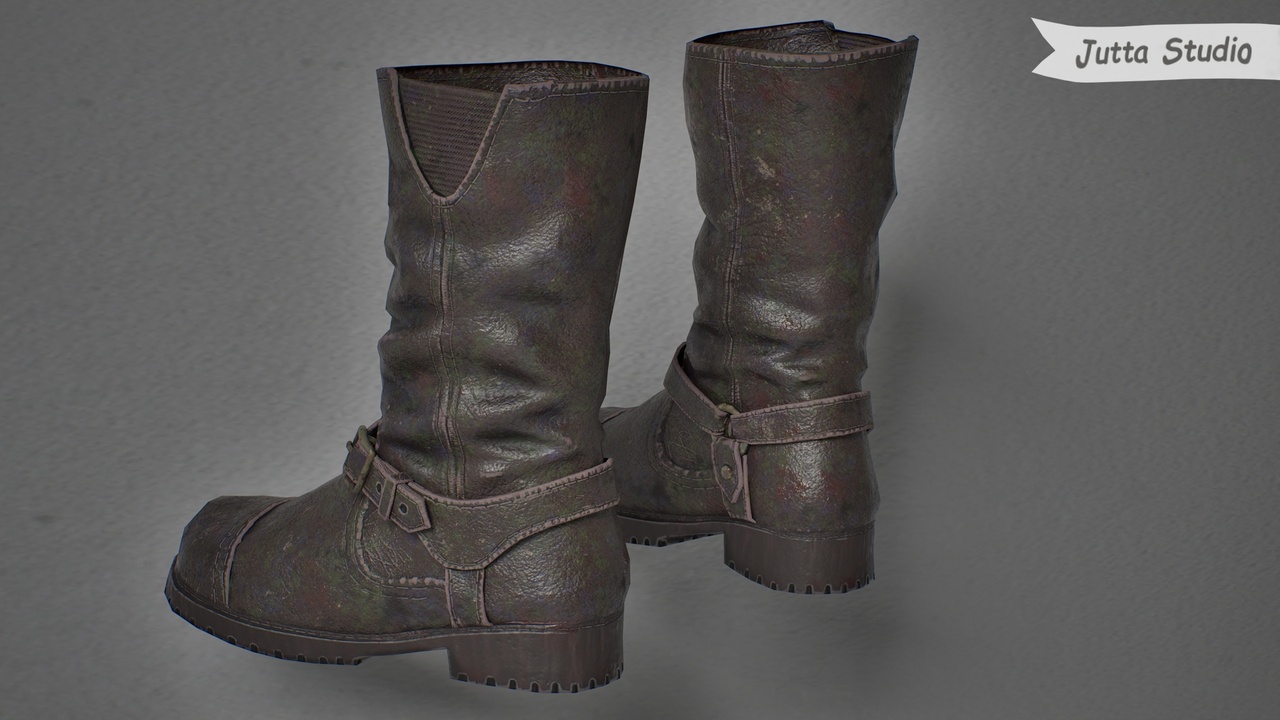 Media 1 for listing Medieval Boots for MetaHuman