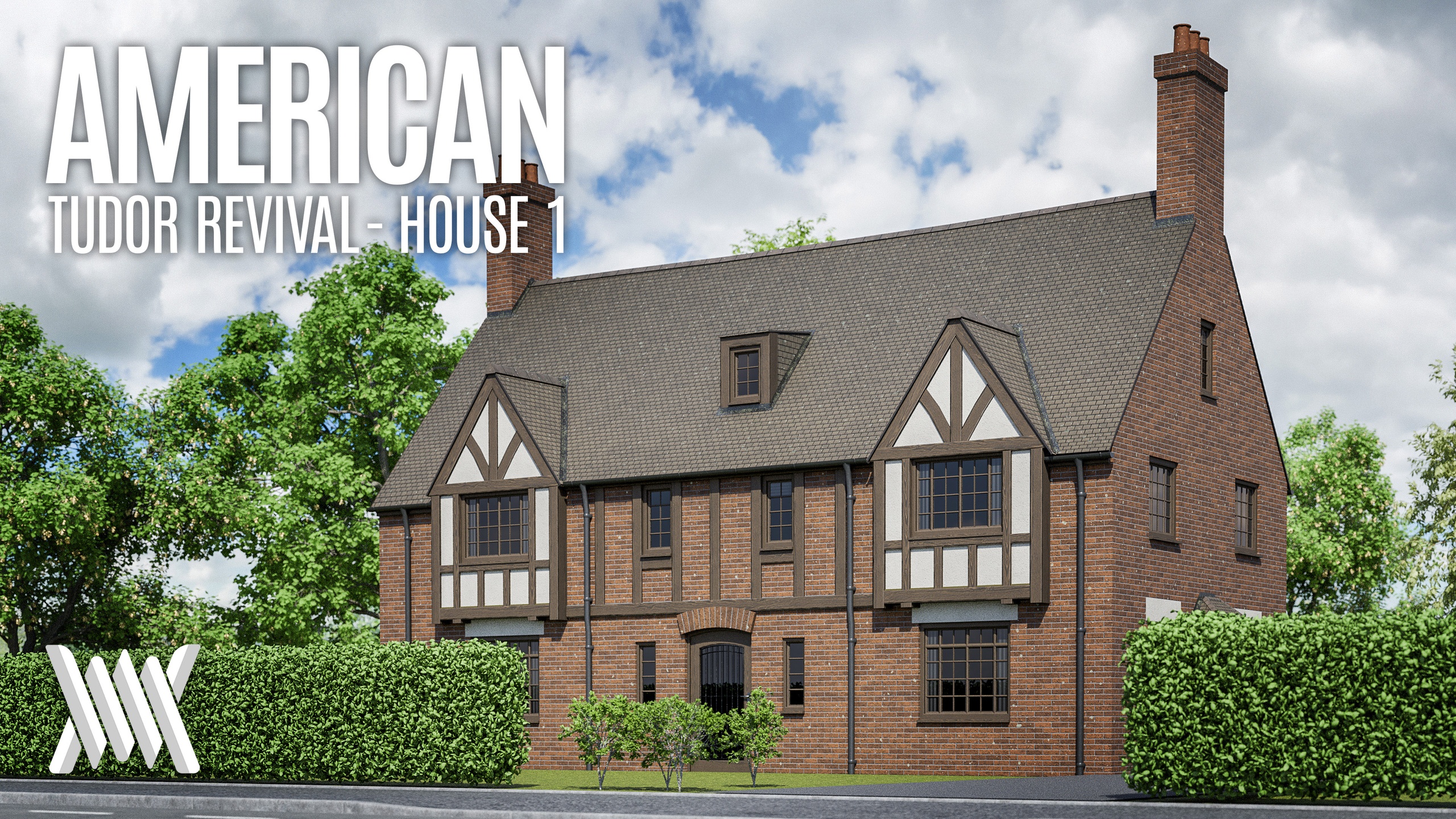 Media 1 for listing American Tudor Revival - House 1