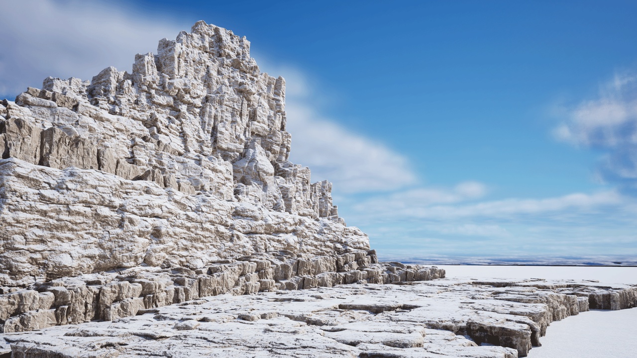 Media 1 for listing Realistic Rock Set (Limestone Rock Strata)