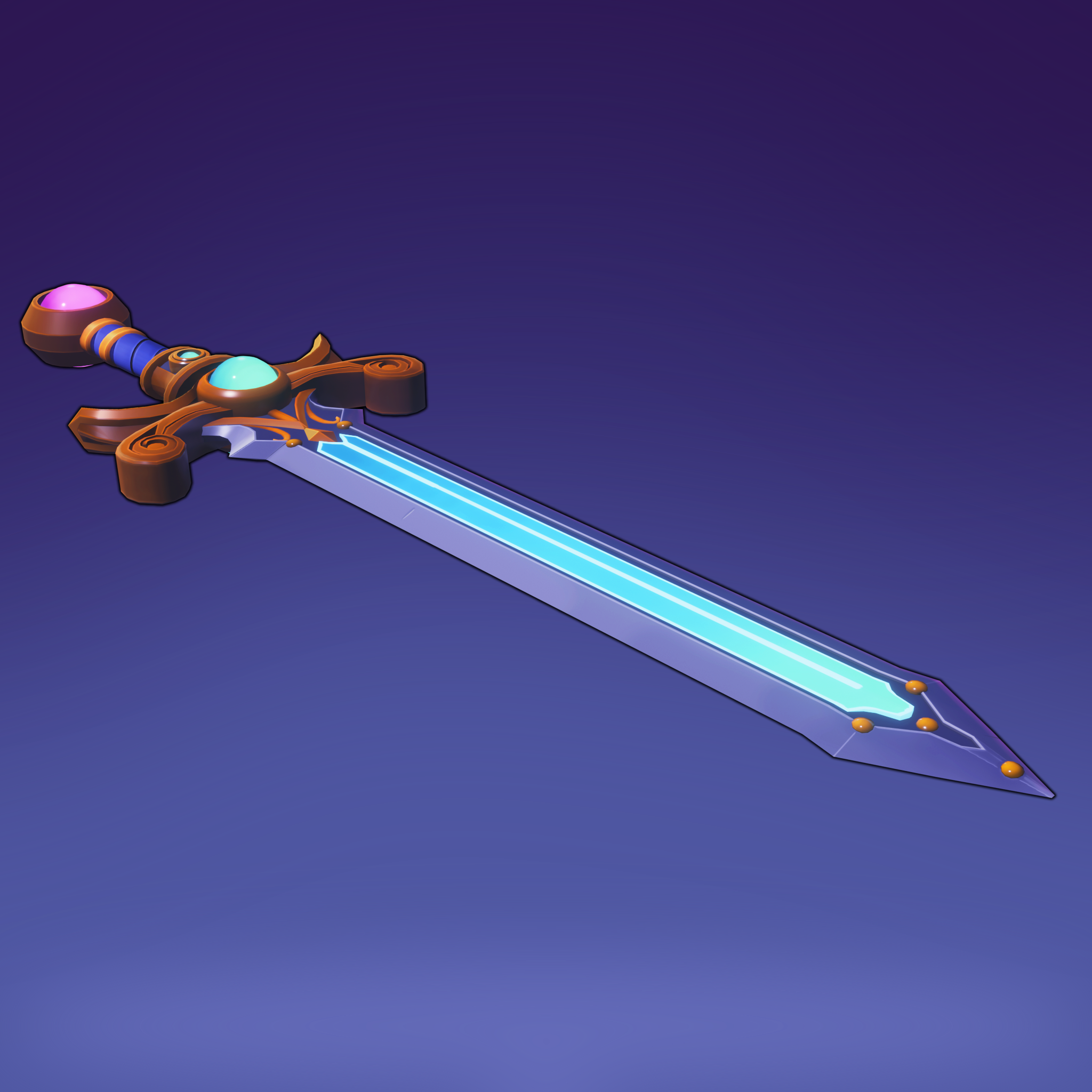 Stylized Fantasy Sword | Fab