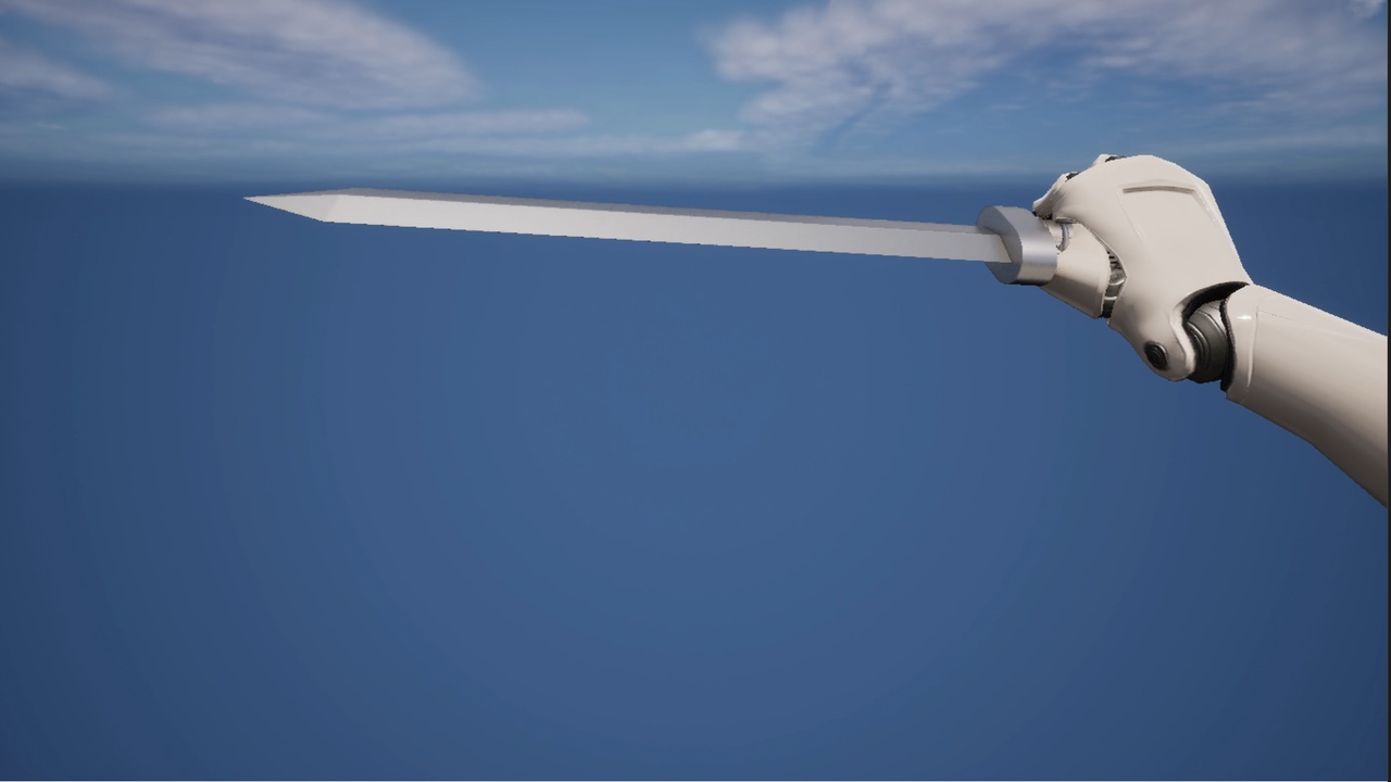 Media 1 for listing First Person Sword Animations - Modular Slashes, Stabs & Blocks | Game-Ready