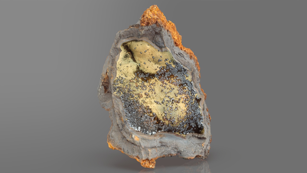 Media 1 for listing Hematite-Limatite Secretion gemstone