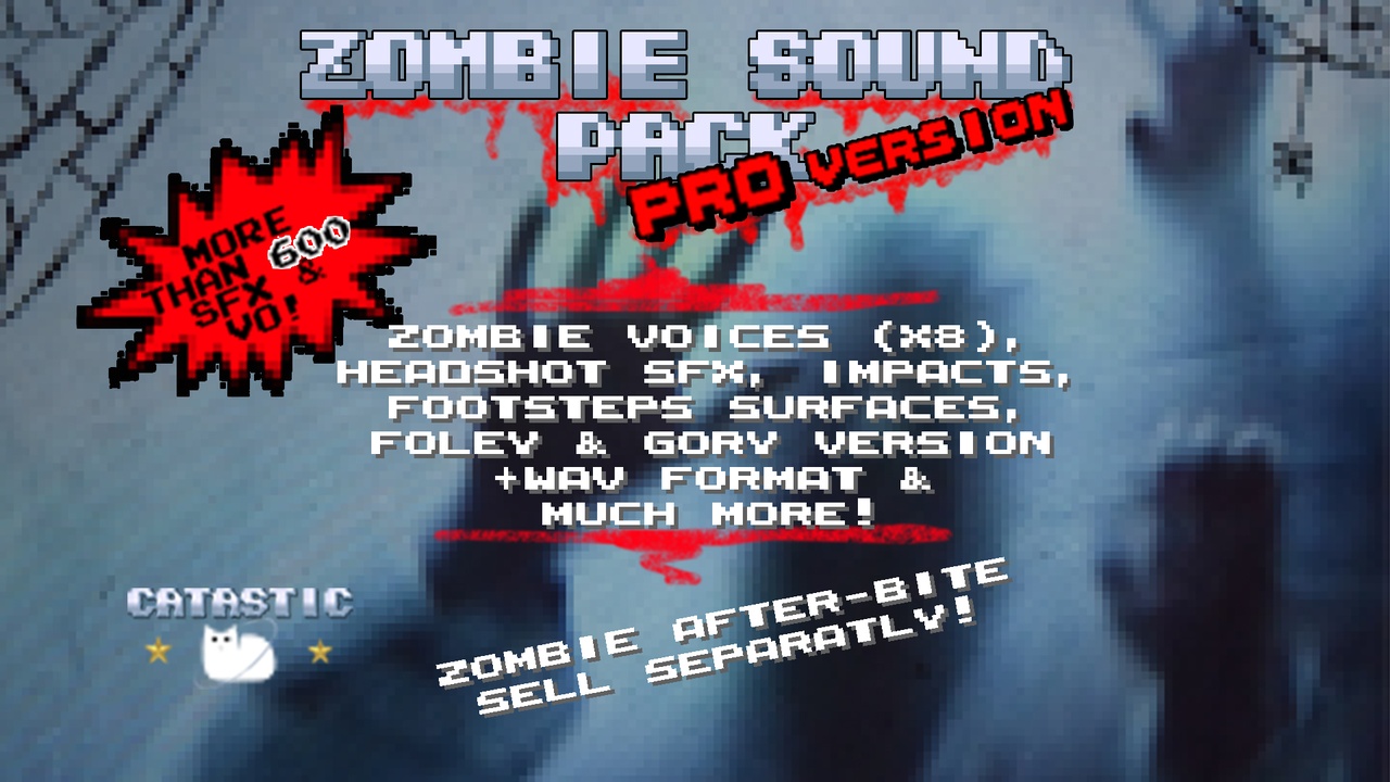 Media 1 for listing Zombie Sound Pack - Pro