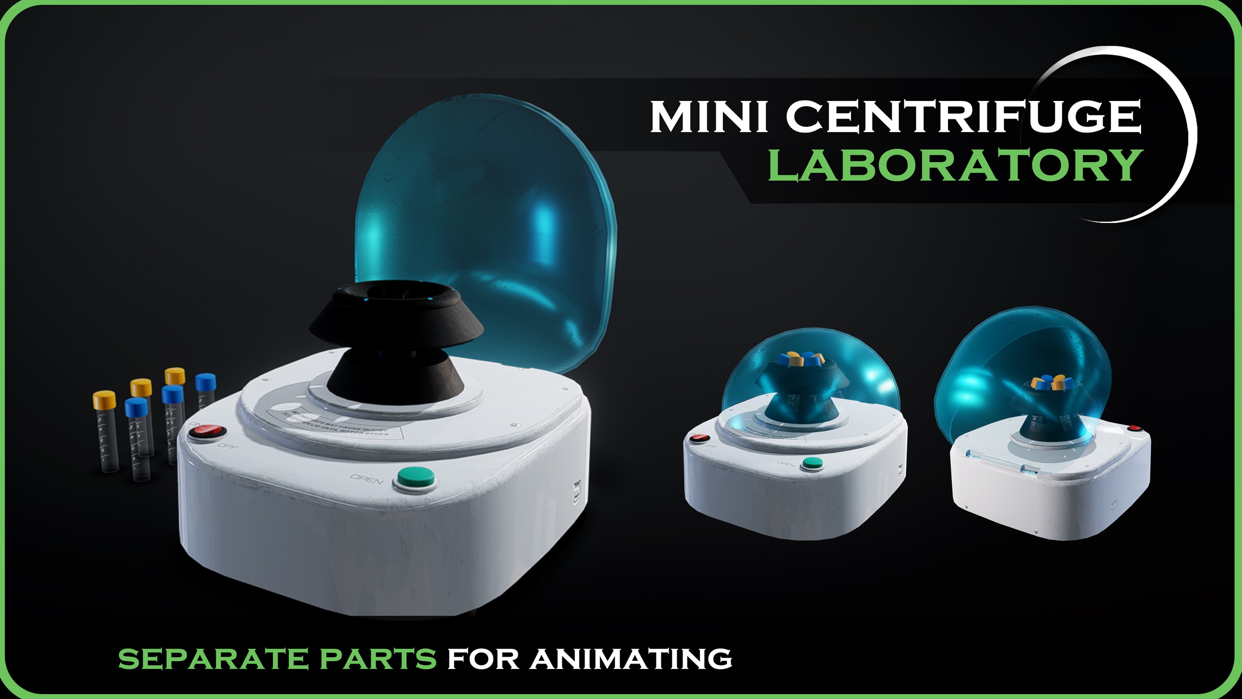 File multimediali per l'articolo Mini Centrifuge Cryogenic Vial: 1