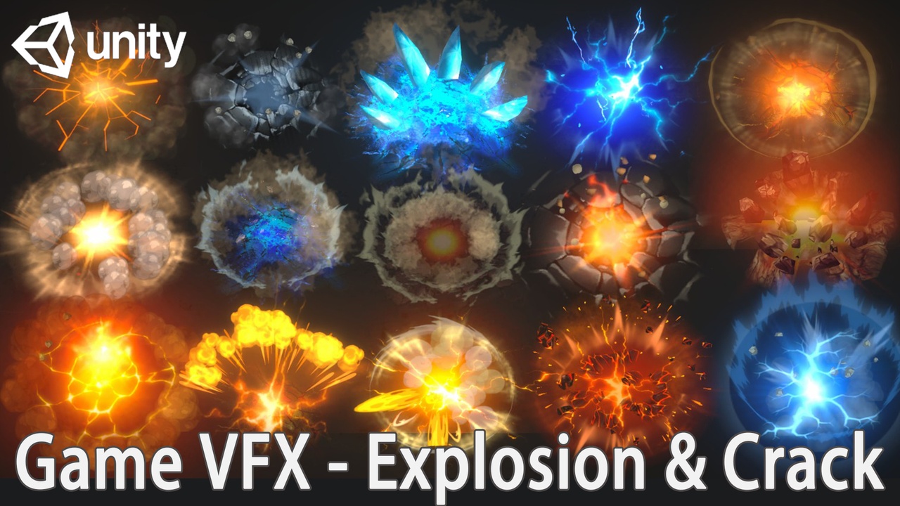 Media 1 for listing Game VFX - Ground Crack & Explosion