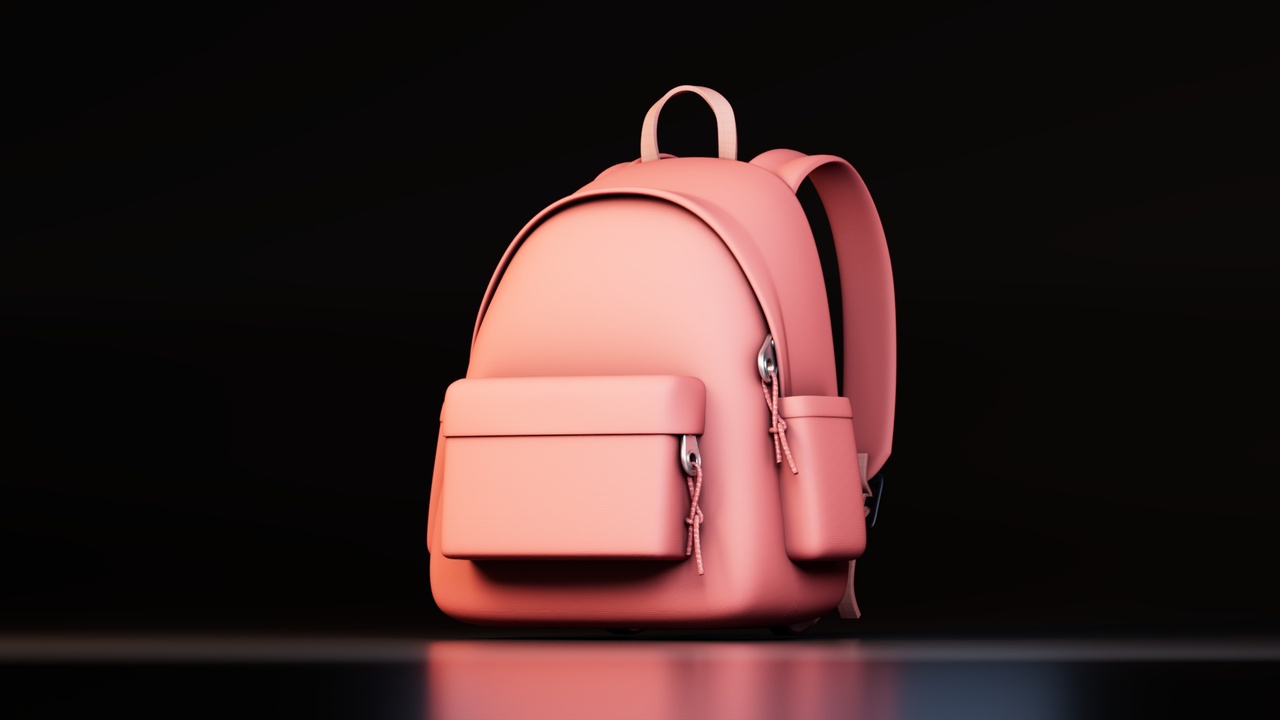 Stylized Backpack 제품 등록을 위한 미디어 1개