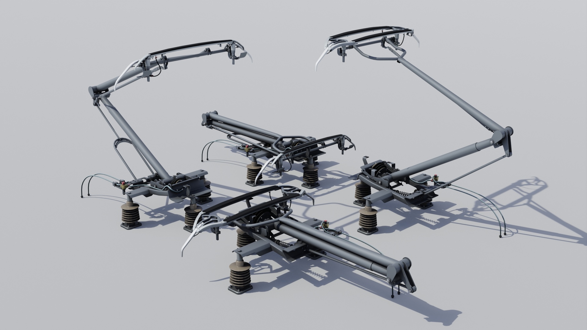 Media 1 for listing High Speed Pantographs (Double Pack)