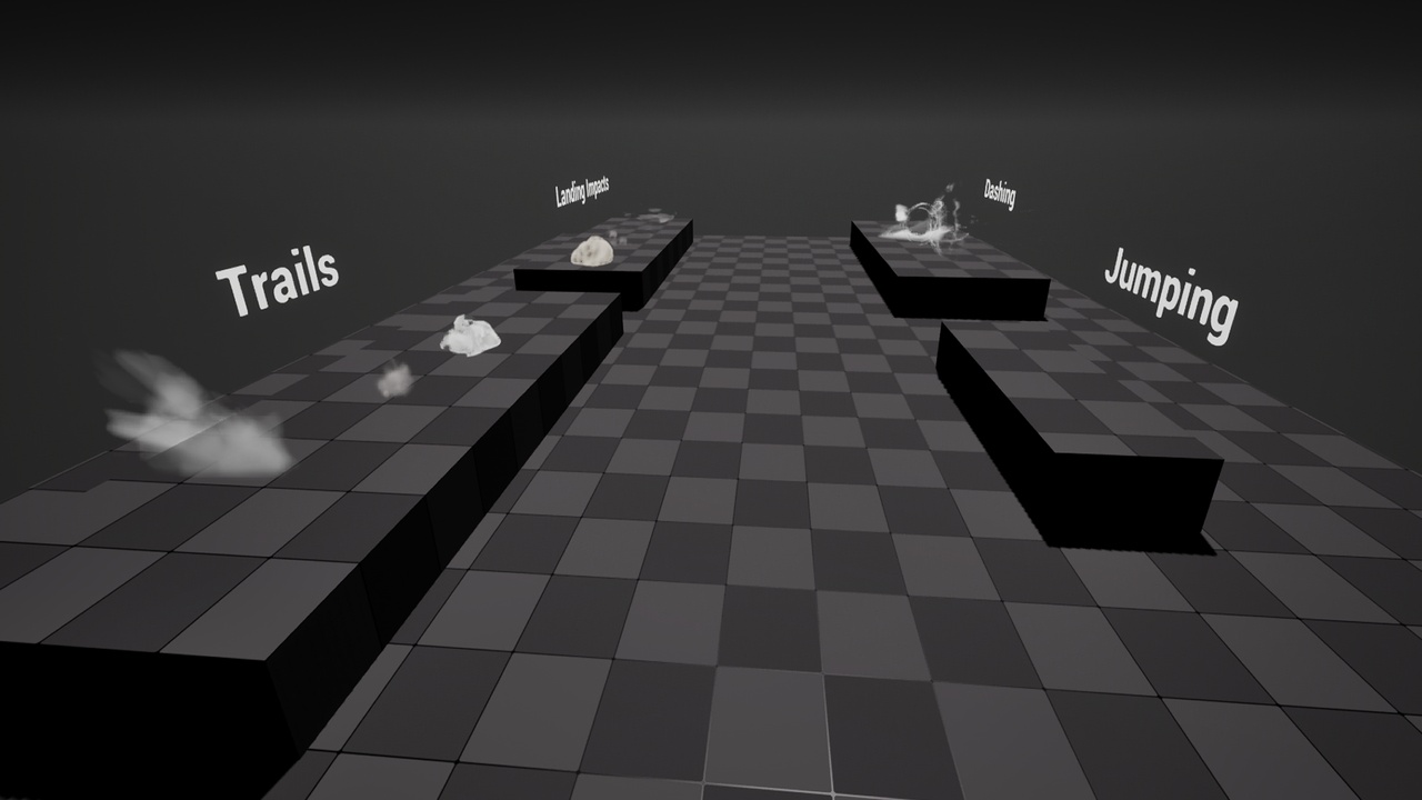 Media 1 for listing Player Movement VFX Pack