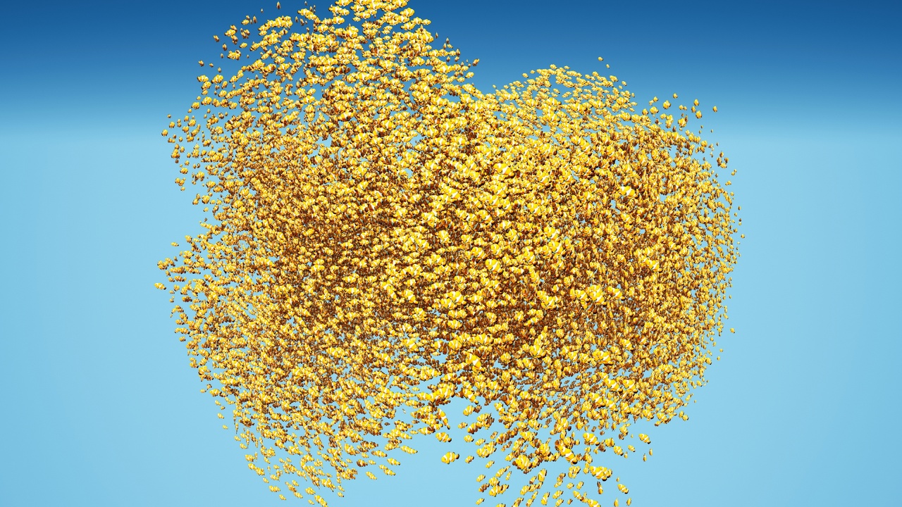 Media 1 for listing Advanced Flock System – Multithreaded Fish AI and Reactive School Behavior