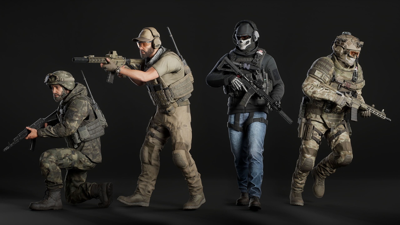 Modular Character Mega Bundle 제품 등록을 위한 미디어 1개