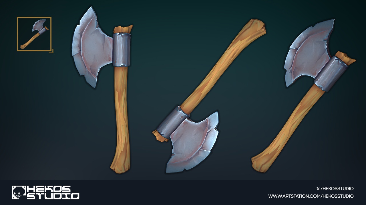 Media 1 for listing 15 Stylized Axes