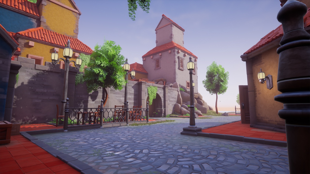 Media 1 for listing Stylized Coastal Town
