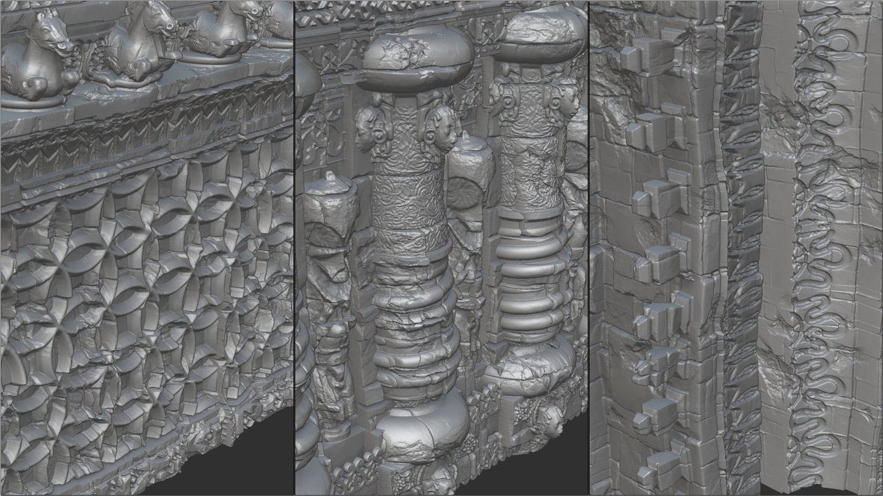 Media 1 for listing Temple of Sun High Poly Sculpt 35 Meshes Vol 2