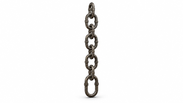 Fantasy Gothic Heavy Iron Chain preview on Fab