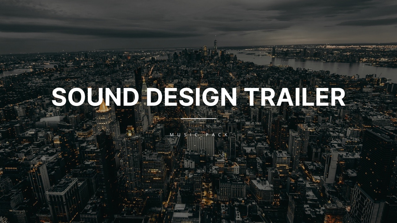 商品 Sound Design Trailer Music Pack 的媒体 1