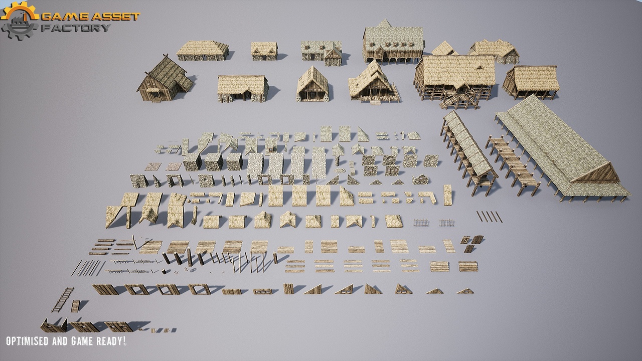 商品 Medieval Houses Modular Vol 2 的媒体 1