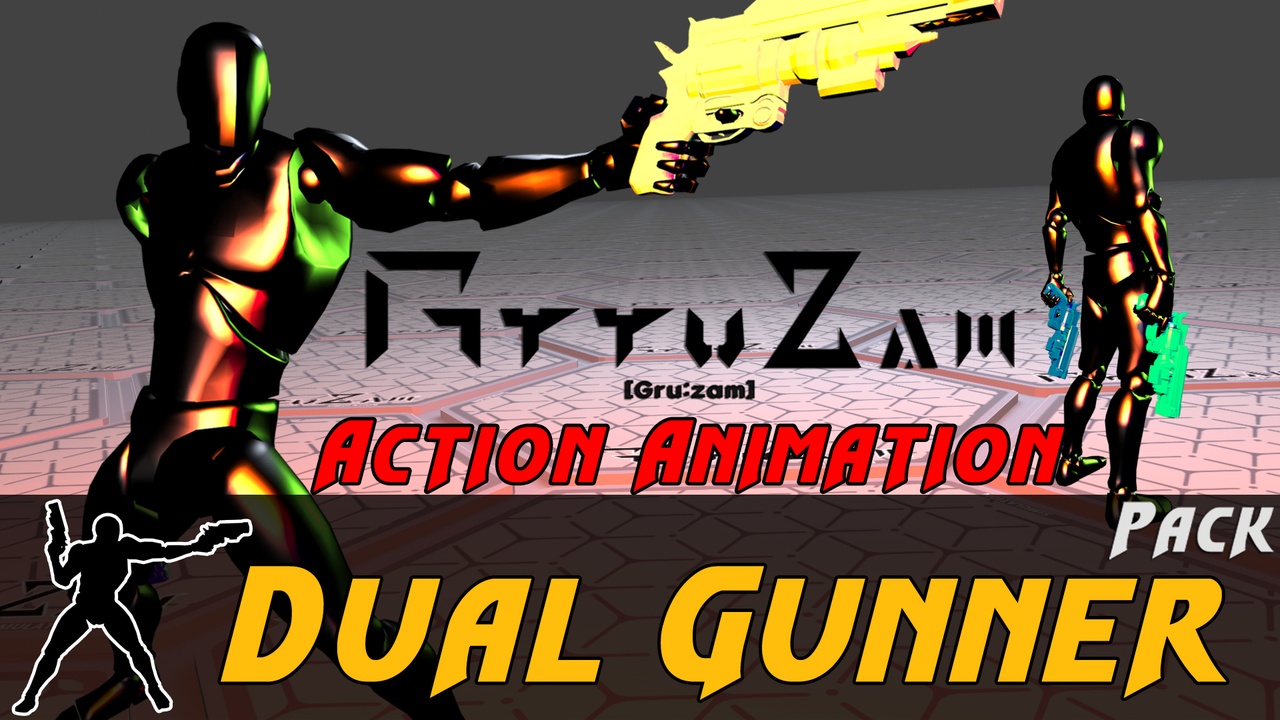 الوسائط 1 للقائمة Stylish Dual Gunner Pack Action RPG Game