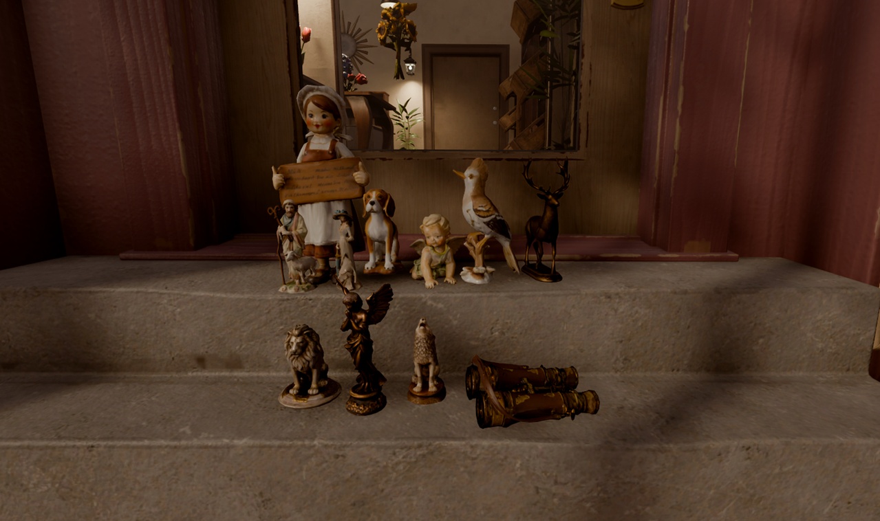 Medium 1 für Eintrag Antique Porcelain and Brass Figurines