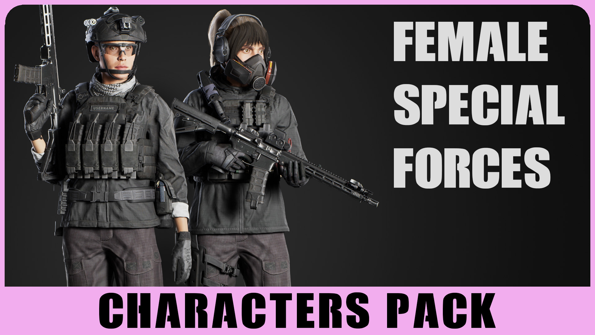Female Special Forces Characters | Fab