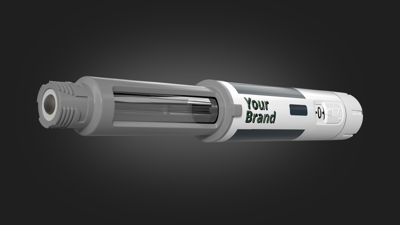 Media 1 for listing Ozempic / Wegovy Style Injection Pen – 3D Model (FBX, 3ds Max)