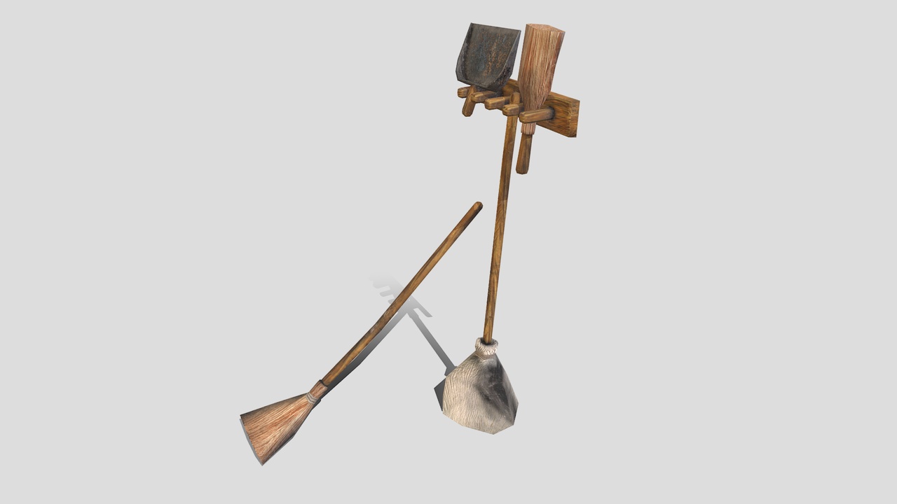 Media 1 for listing Rustic Cleaning Tools