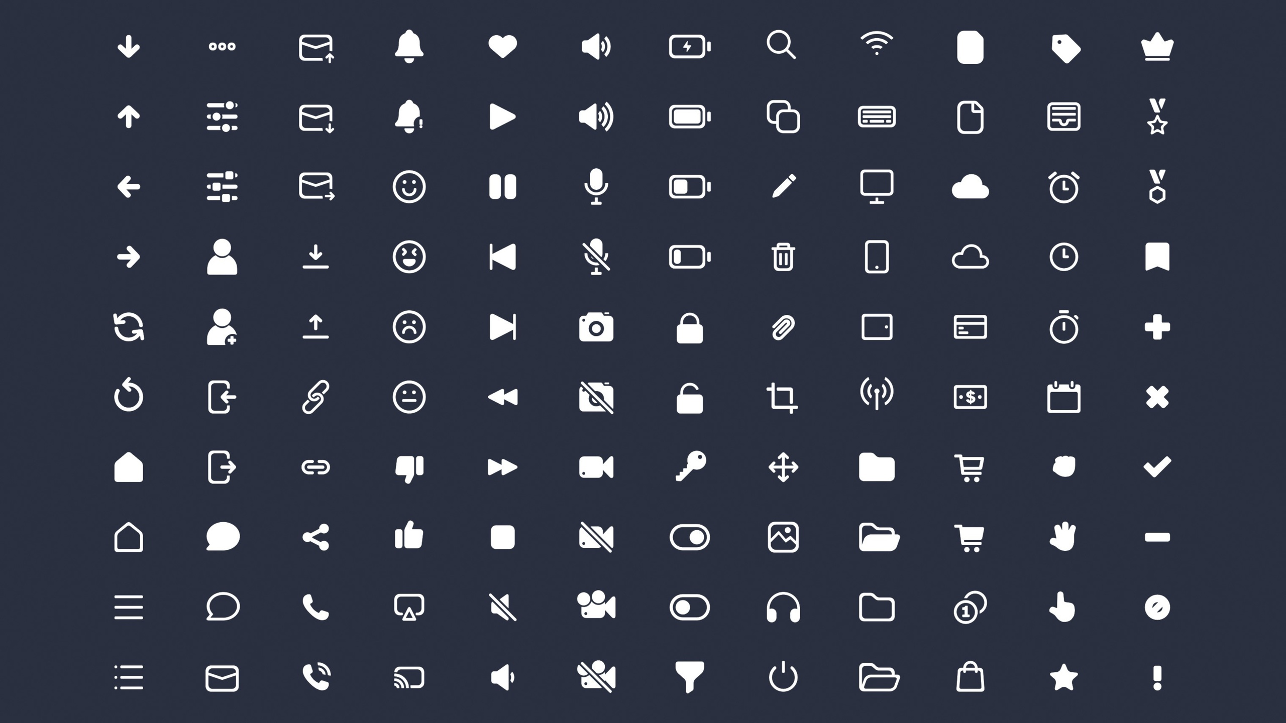 Media 1 for listing Low Poly 3D Icons - User Interface LITE