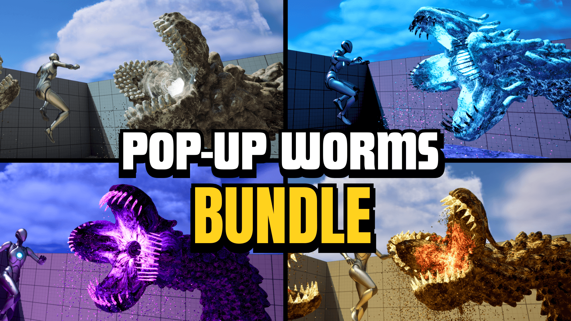 Pop-Up Worms BUNDLE | Fab