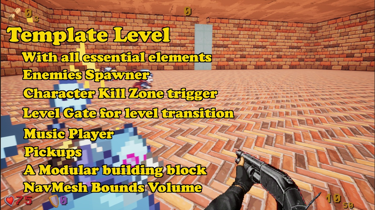 Media 1 for listing BOSS - Boomer Shooter Starter