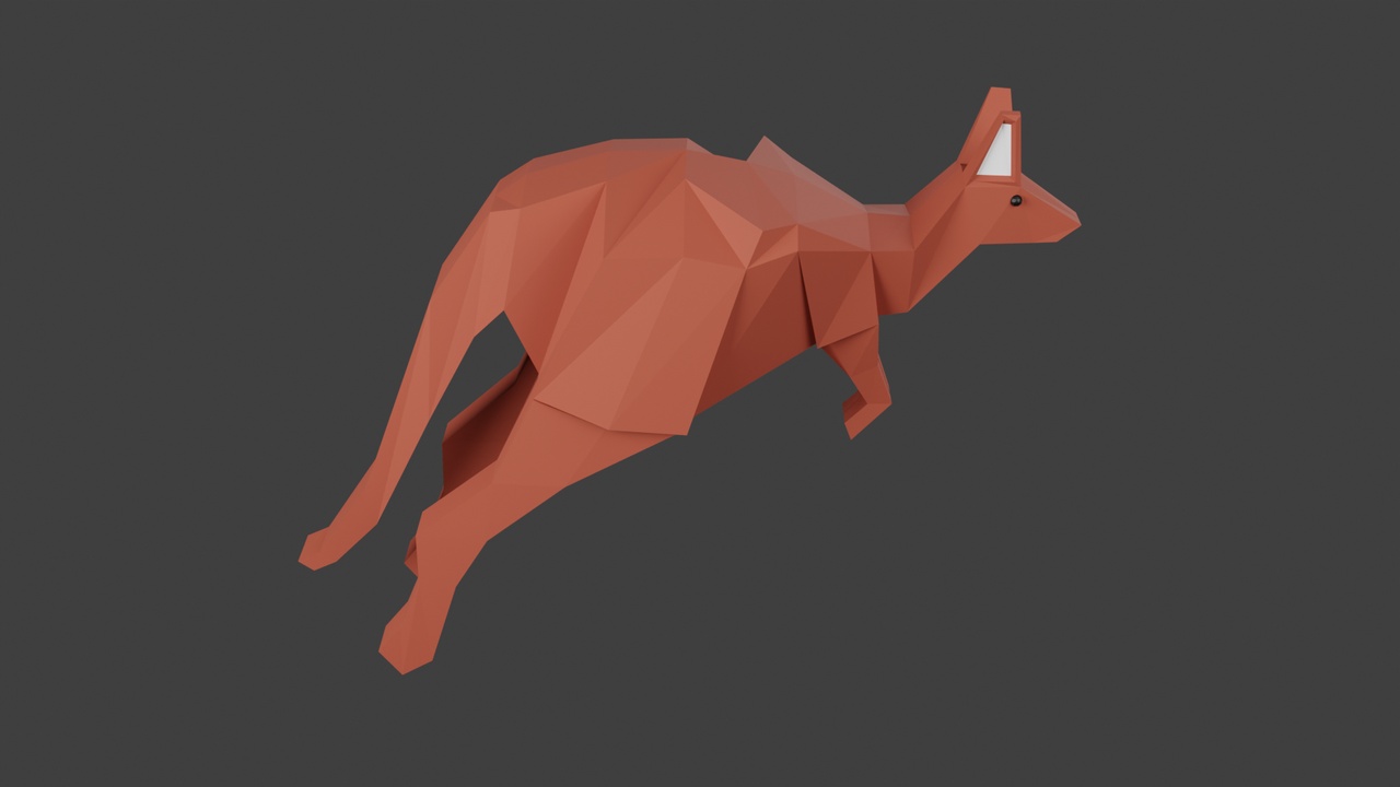 Media 1 for listing Stylized Kangaroo