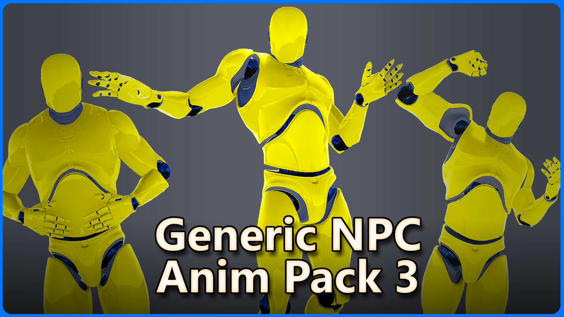 Generic NPC Anim Pack 3 | Fab