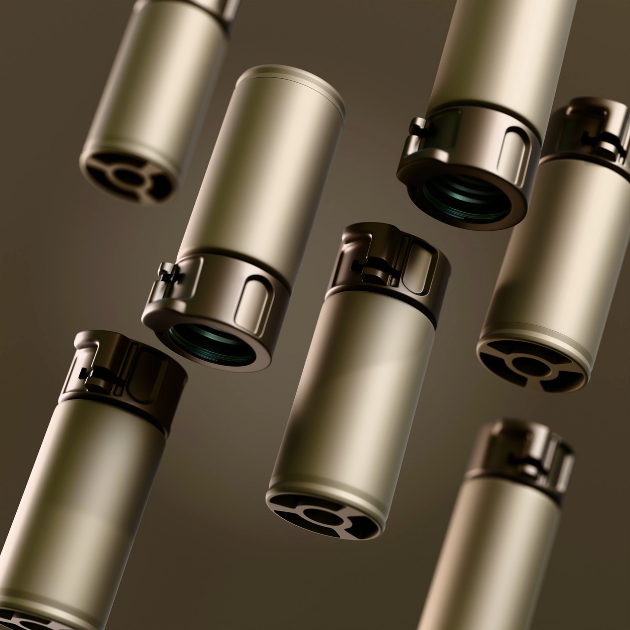 Media 1 for listing Rifle Blast Diffuser 3D Model