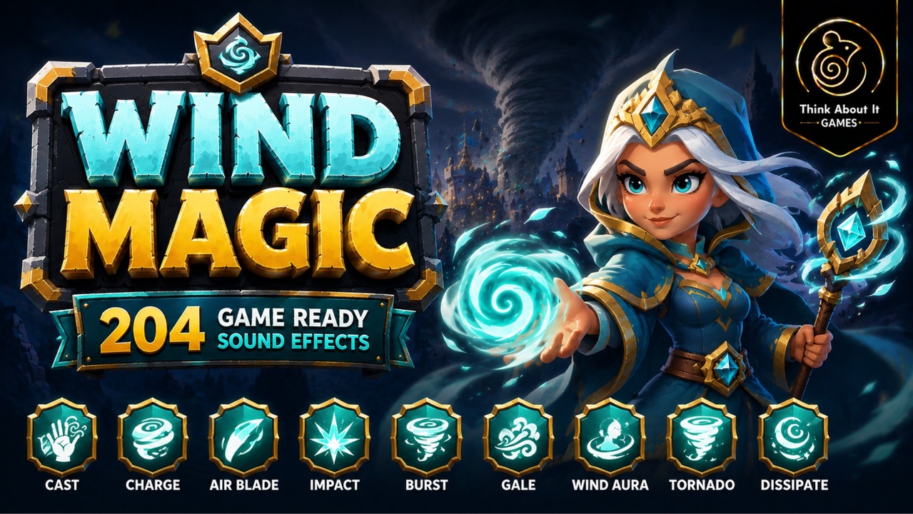 Media 1 for listing Wind Magic Sound Pack