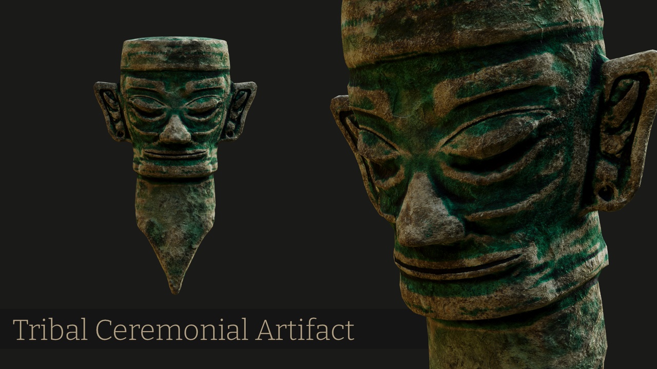 Media 1 for listing Tribal Ceremonial Artifact