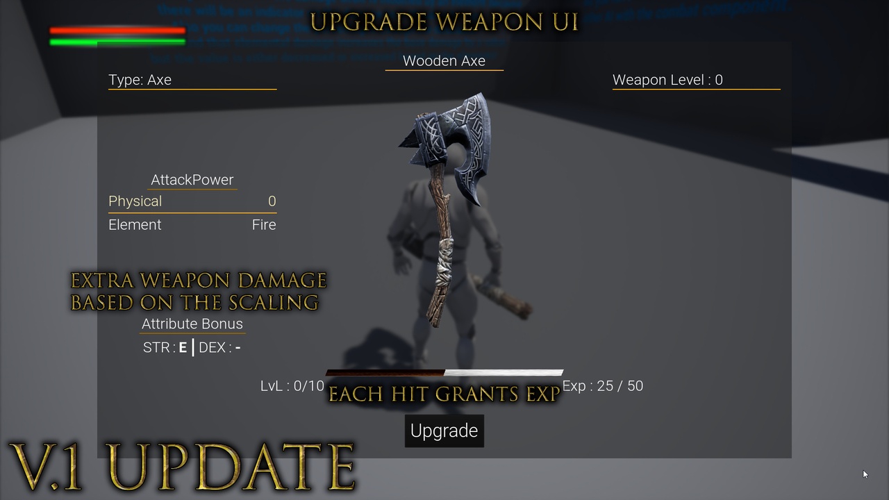 Media 1 for listing Melee ARPG Combat System