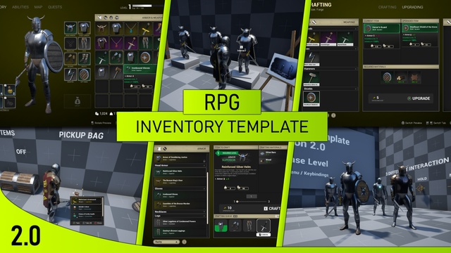 RPG Inventory Template 2.0
