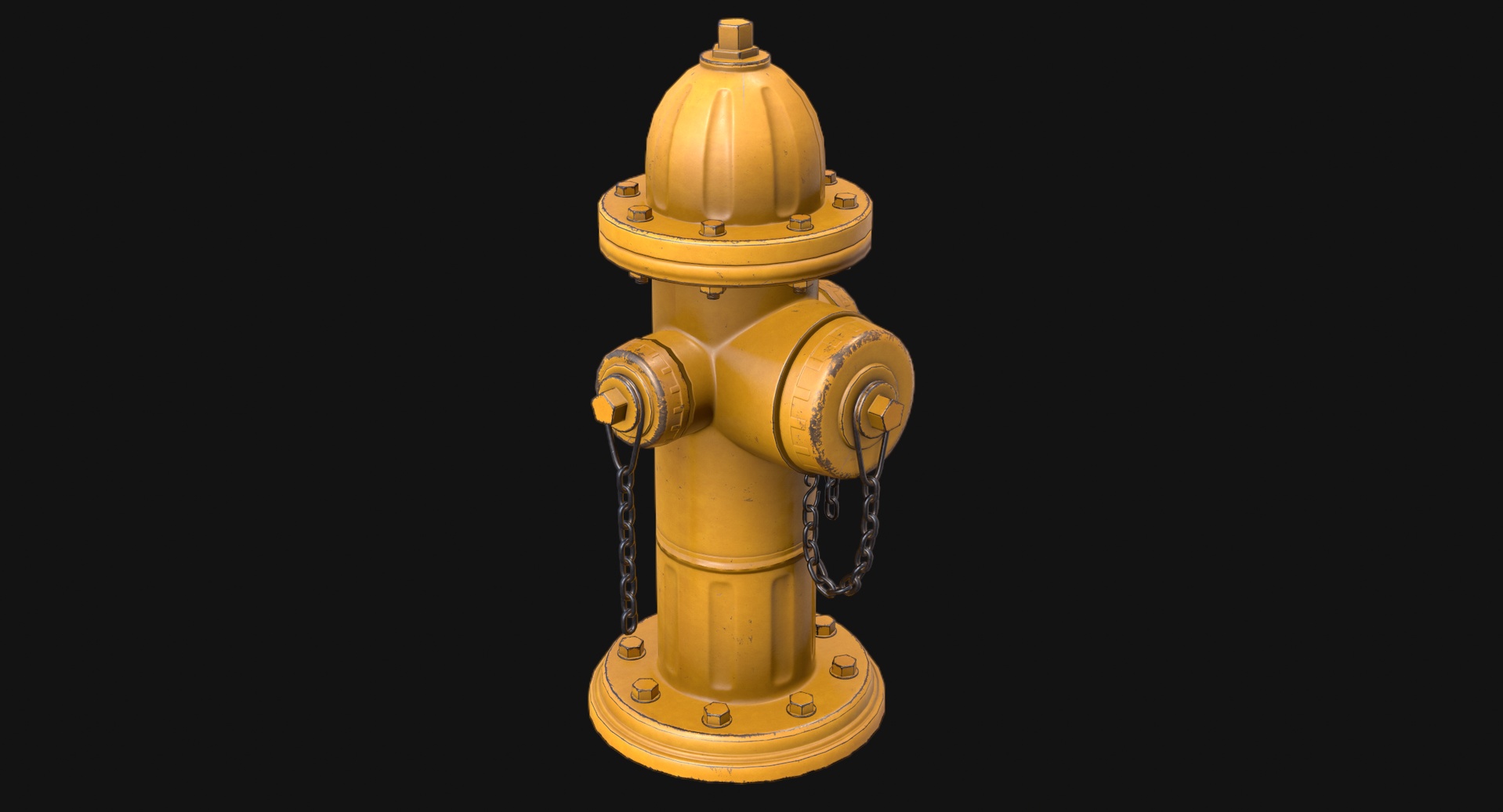 Fire Hydrant Game Ready PBR | Fab