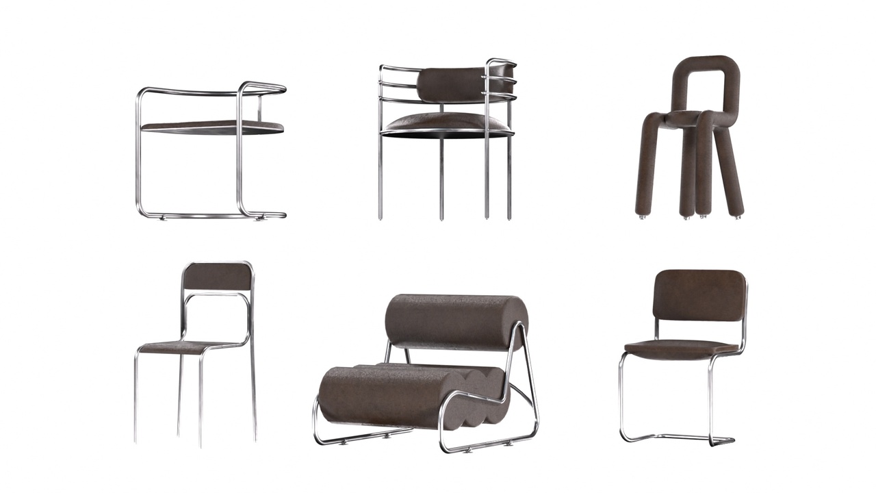 Media 1 for listing Design chair pack