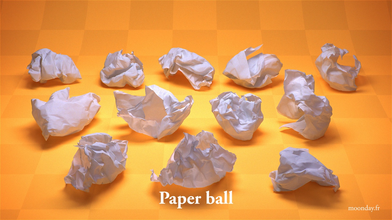 Media 1 for listing 3D Paper Pack o1