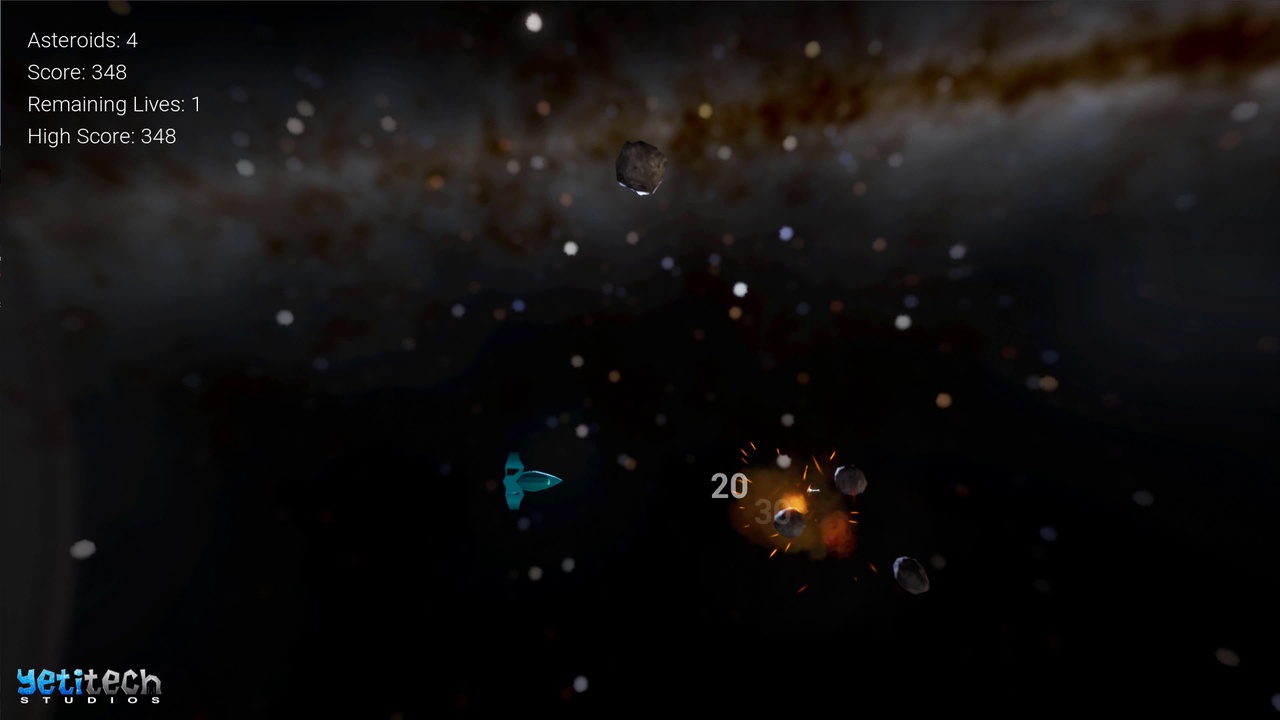 Media 1 for listing Space Rock Shooter Template