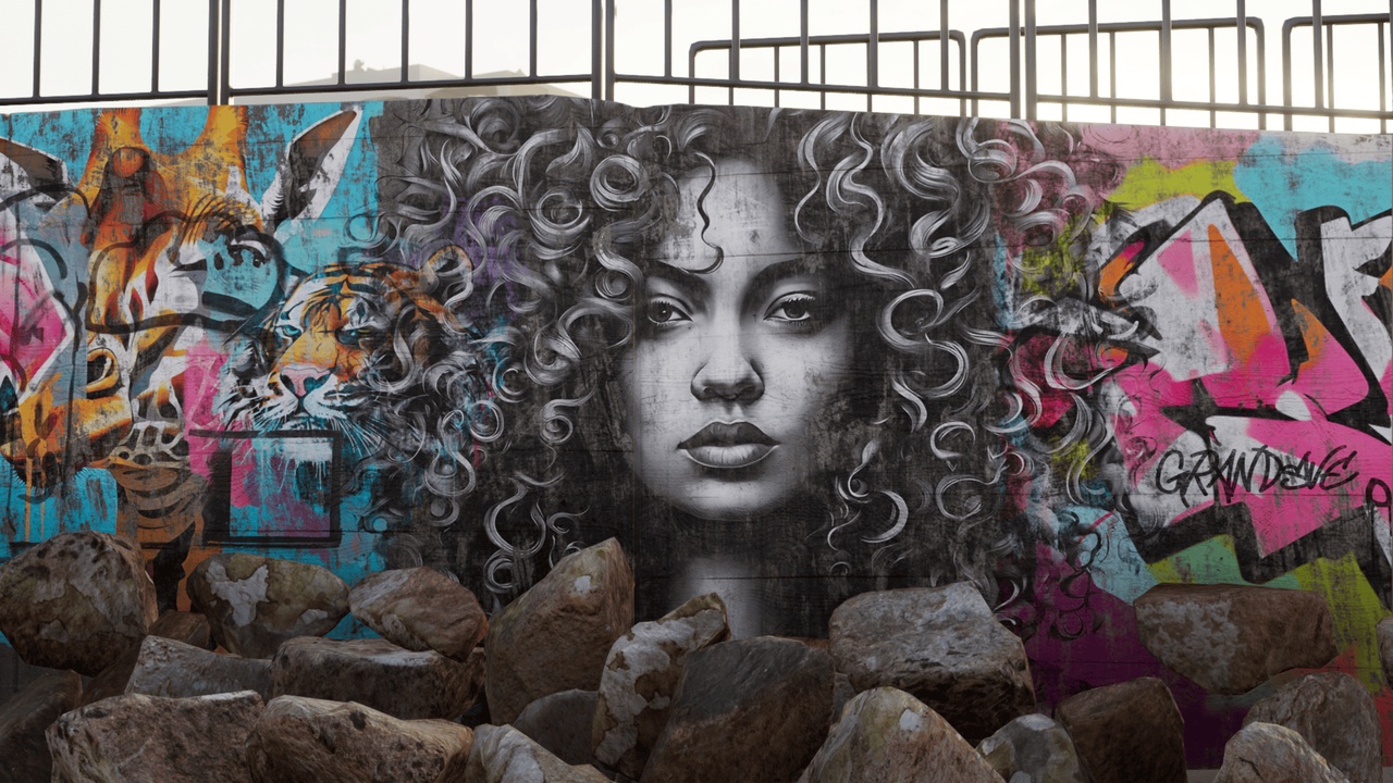 Media 1 for listing Street Wall Graffiti Pack