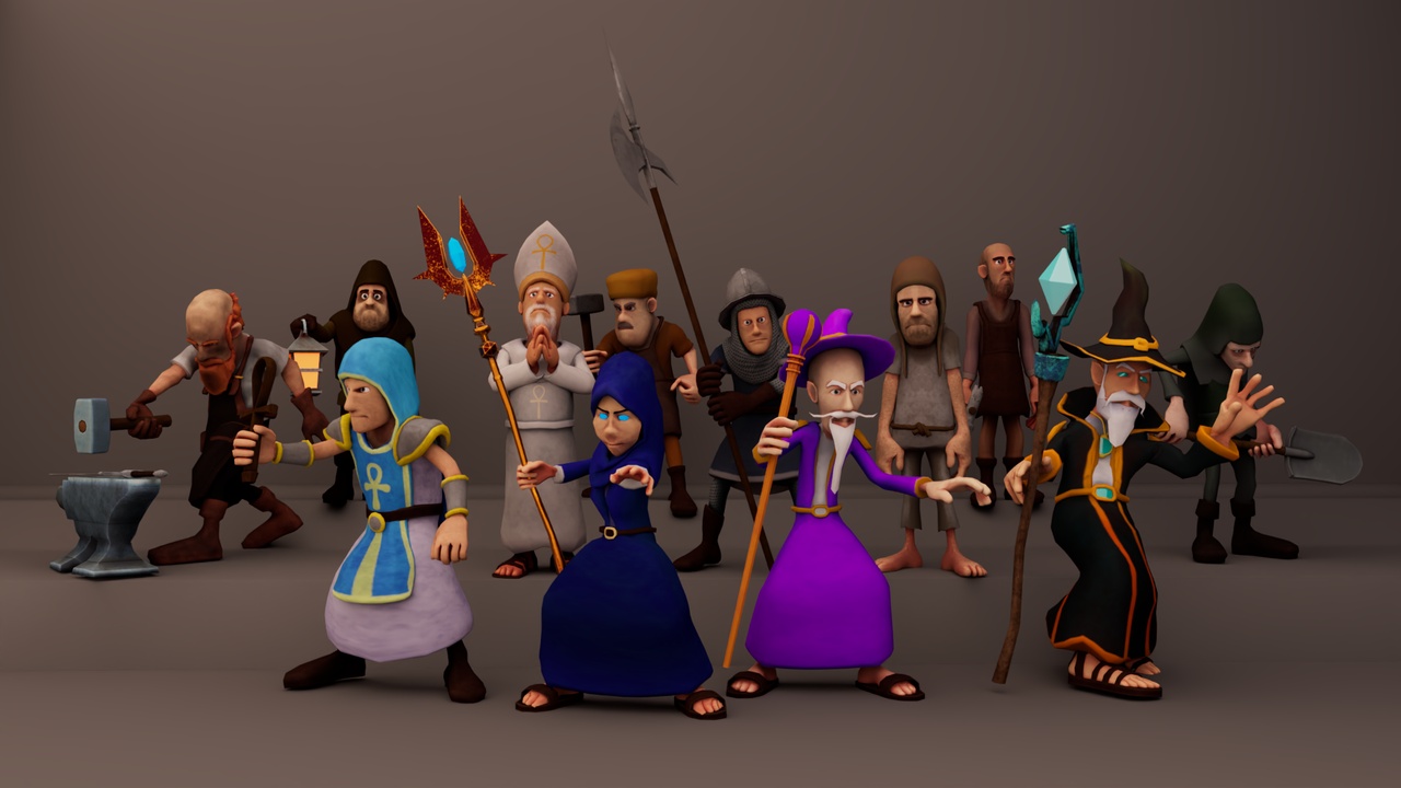 Media 1 for listing dReal Character Bundle - Magic & Faith