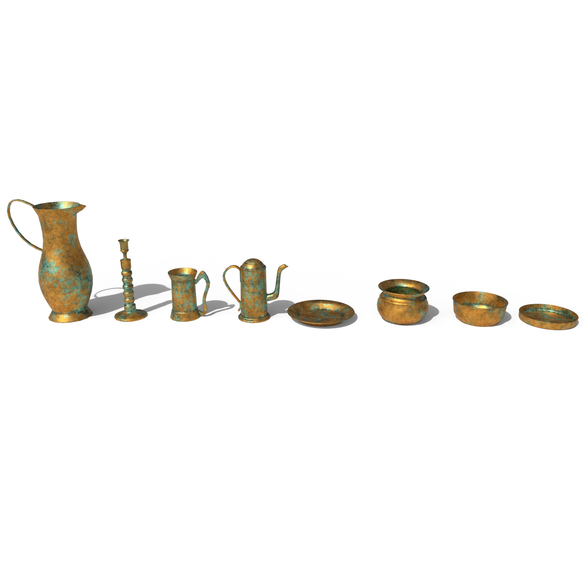 Media 1 for listing Brass Pot Pack
