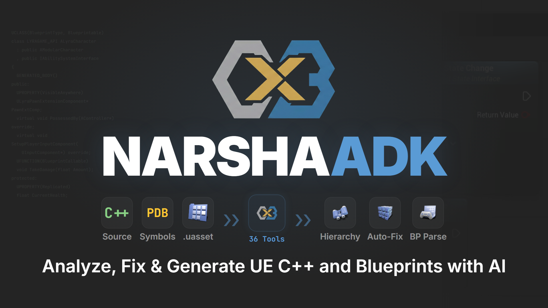 NarshaADK - Analyze, Fix & Generate UE C++ and Blueprints with AI | Fab