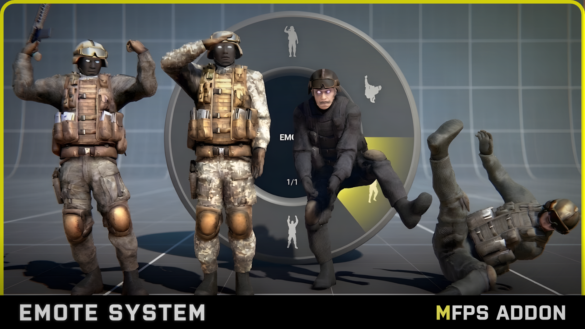 Emote System - MFPS Addon | Fab