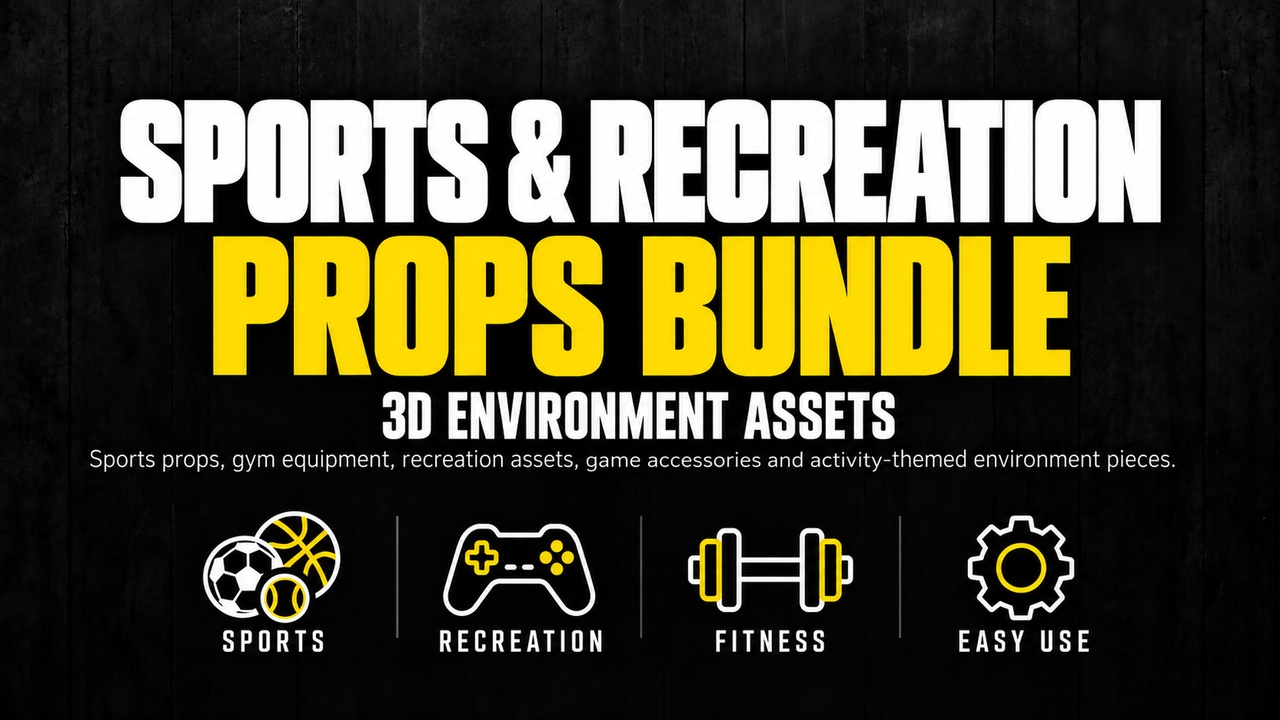 Media 1 for listing Sports & Recreation Props Bundle