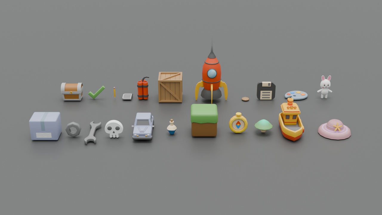 Media 1 for listing Free Low Poly Game Assets