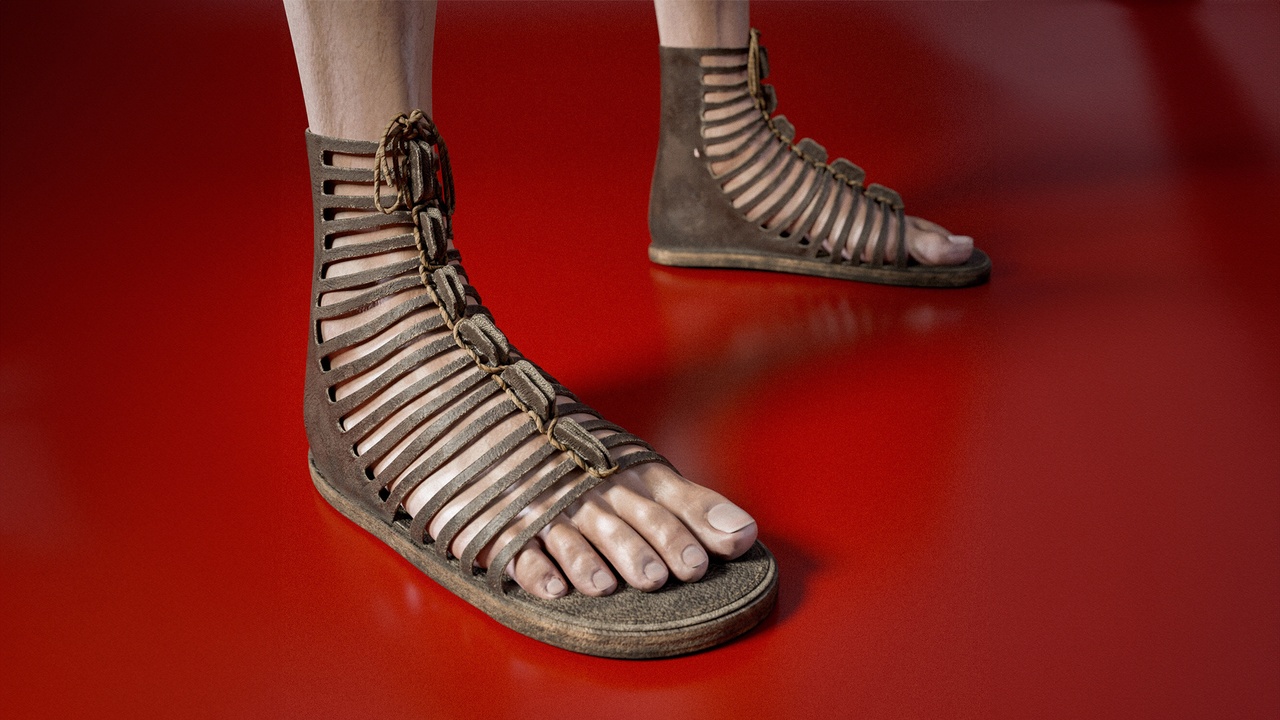 Media 1 for listing Caligae | Roman Legionary Sandals