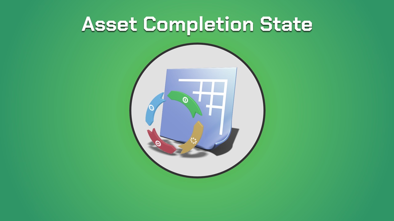 Media 1 for listing Asset Completion State